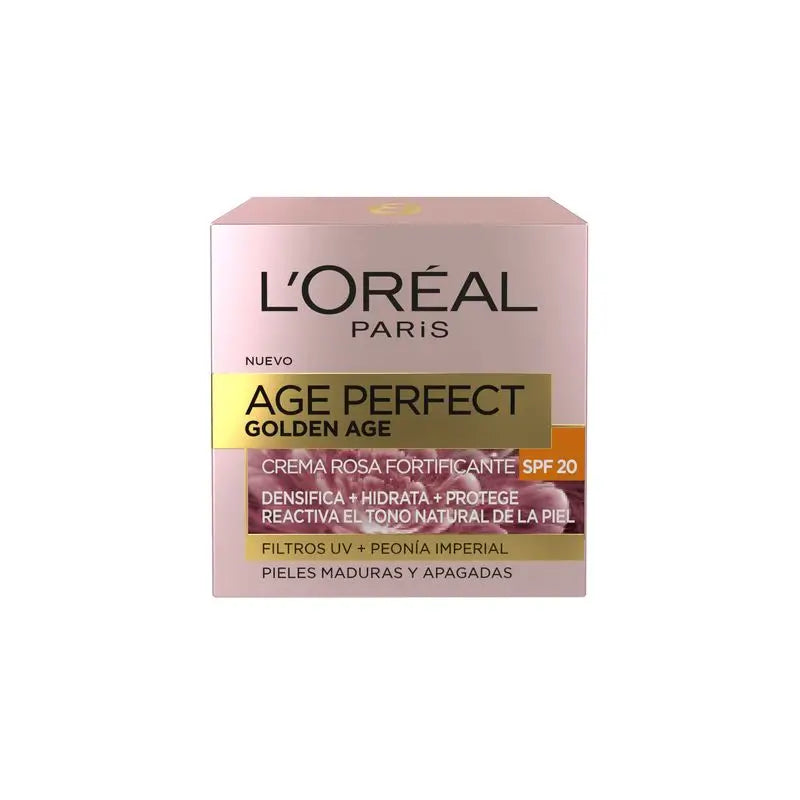 L'Oréal Paris Age Perfect Golden Age Sun Protection Day Cream Spf 20 Mature and Dull Skin