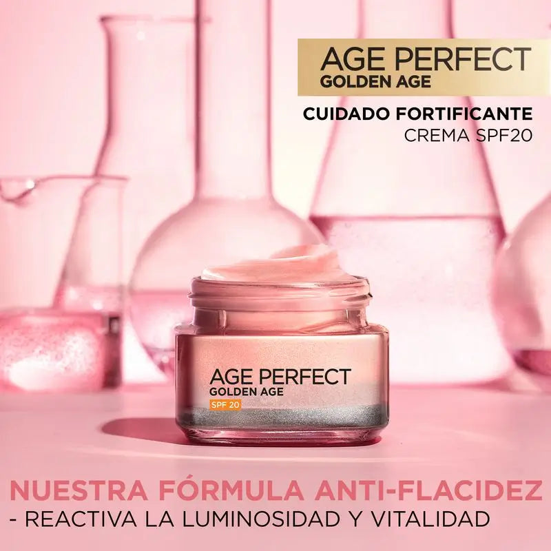 L'Oréal Paris Age Perfect Golden Age Sun Protection Day Cream Spf 20 Mature and Dull Skin