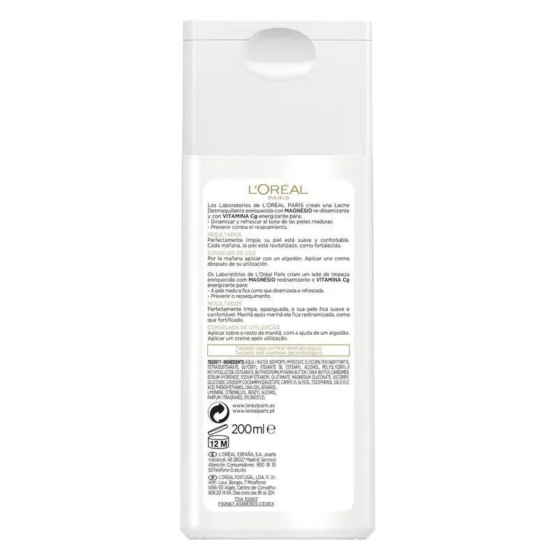 L'Oréal Paris Age Perfect Smoothing Cleansing Milk - 200Ml