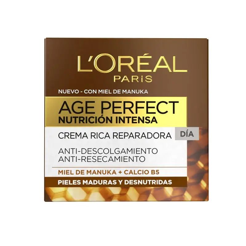 L'Oréal Paris Age Perfect Intense Nourishing Rich Repairing Day Cream Mature and Undernourished Skin 50Ml