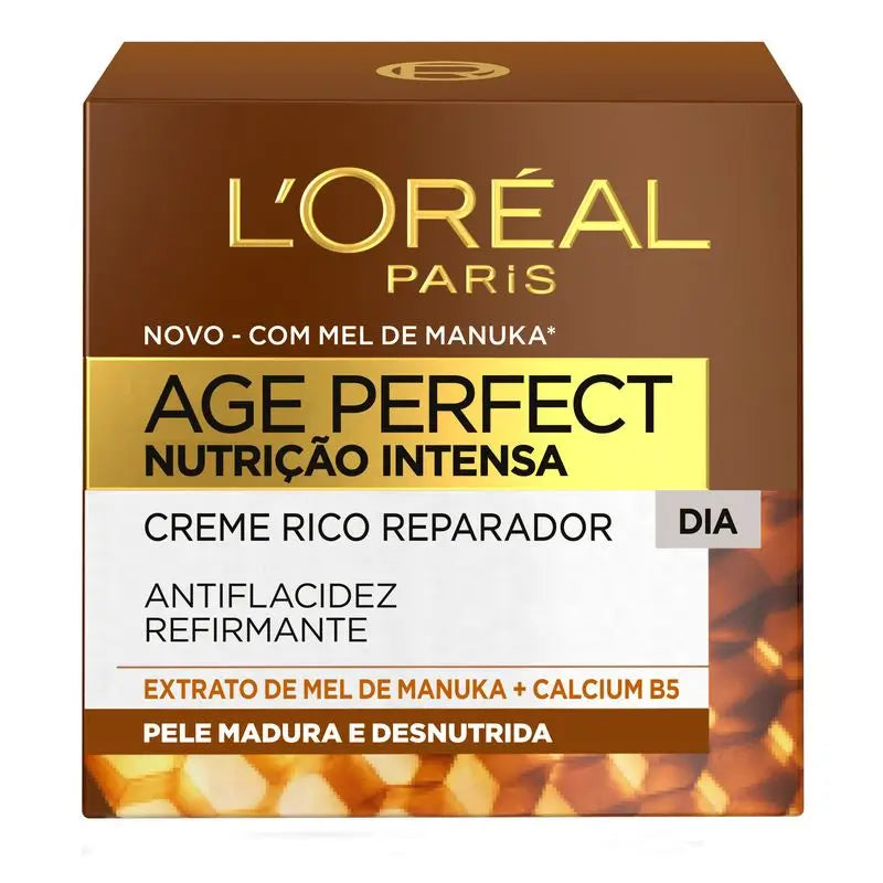 L'Oréal Paris Age Perfect Intense Nourishing Rich Repairing Day Cream Mature and Undernourished Skin 50Ml