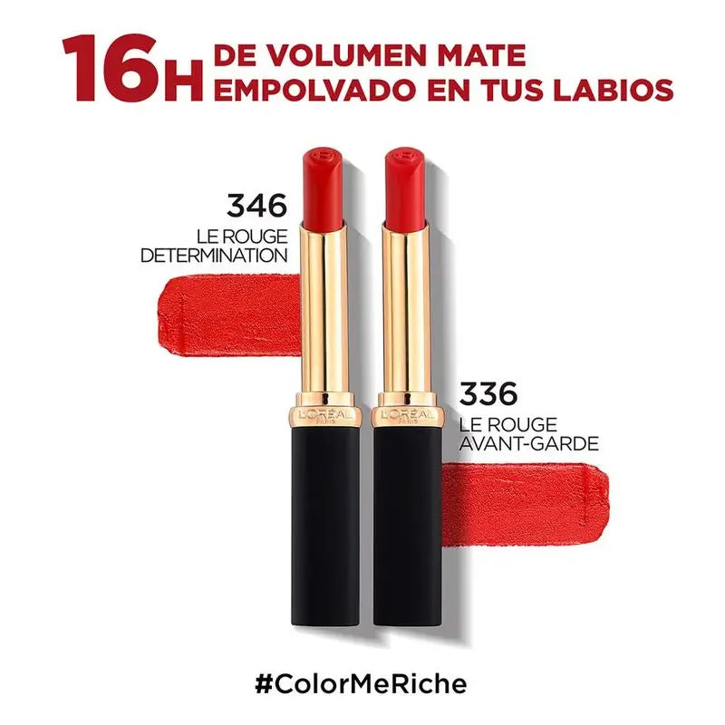 L'Oréal Paris Lipstick Color Riche Intense Volume Matte Shade 336 Rouge Avant-Ga