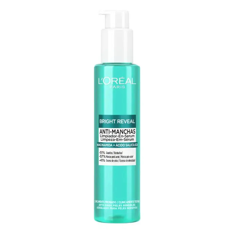 L'Oréal Paris Bright Reveal Anti-Blemish Serum Cleanser With Niacinamide And Salicylic Acid