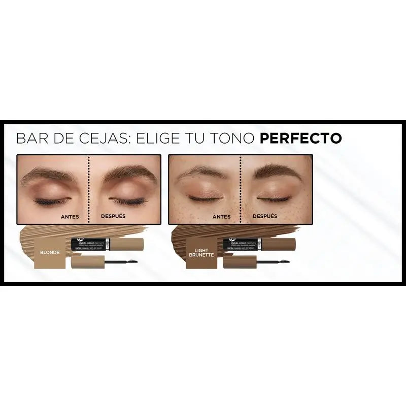 L'Oréal Paris Brow Artist Plum&Set Brow Mascara 101 Blonde