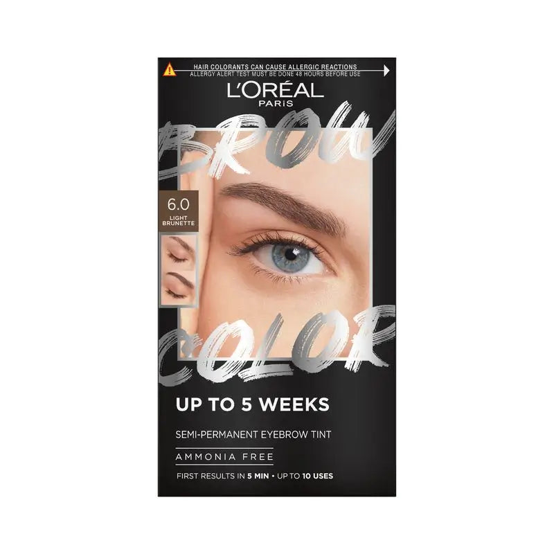 L'Oréal Paris Brow Colour Semi-Permanent Brow Colour 6.0 Light Brunette