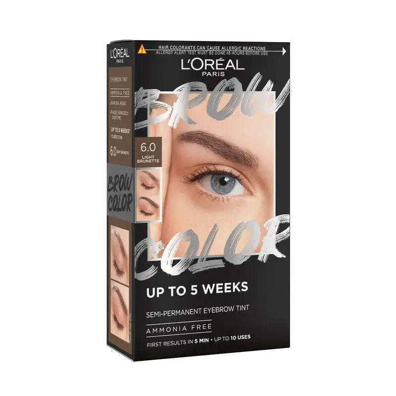 L'Oréal Paris Brow Colour Semi-Permanent Brow Colour 6.0 Light Brunette