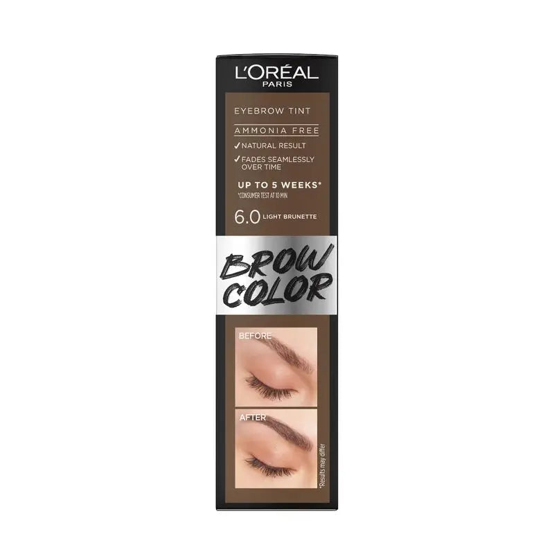 L'Oréal Paris Brow Colour Semi-Permanent Brow Colour 6.0 Light Brunette