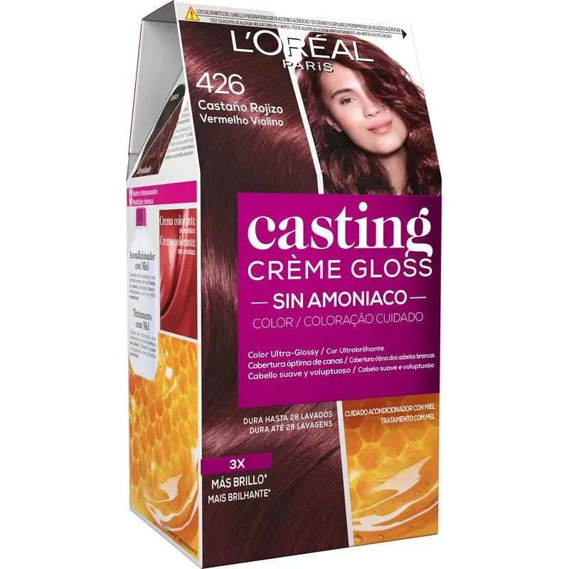 L'Oréal Paris Casting Creme Gloss Colour Bath 426 Reddish Brown