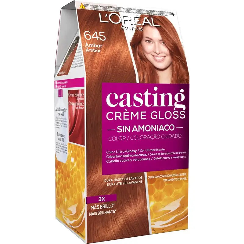 L'Oréal Paris Casting Creme Gloss Colour Bath 645 Amber