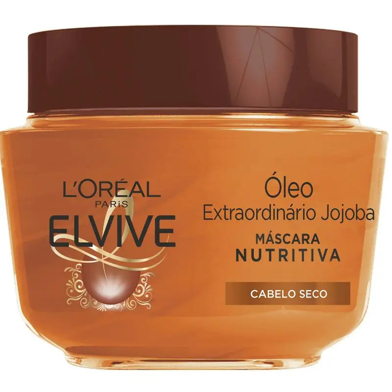 L'Oréal Paris Elvive Extraordinary Nourishing Jojoba Oil Macarilla Nourishing Oil For Dry Hair 310 Ml