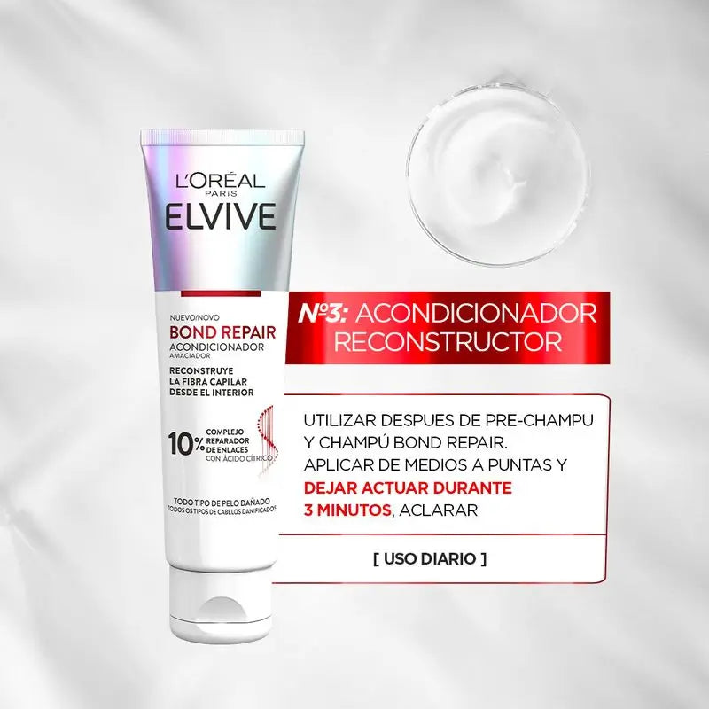 L'Oréal Paris Elvive Bond Repair Conditioner: Reconstructor, Deep Reconstruction, -98% Breakage