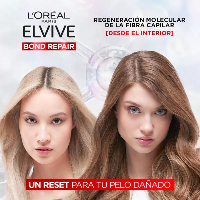 L'Oréal Paris Elvive Bond Repair Shampoo: Fortifying, Deep Reconstruction, 98% Less Breakage