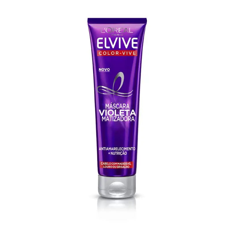 L'Oréal Paris Elvive Color Vive Violet Mattifying Conditioner for highlighted, blonde or grey hair 150Ml