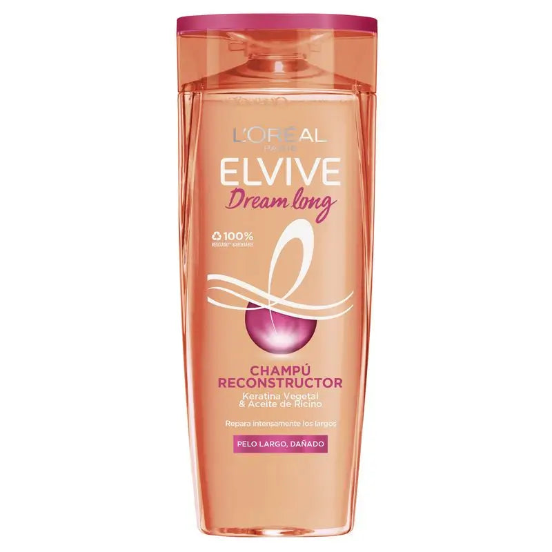 L'Oréal Paris Elvive Dream Long Reconstructing Shampoo For Long, Damaged Hair 380 Ml