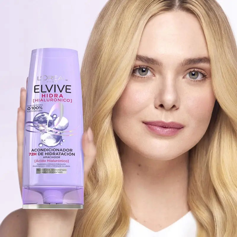 L'Oréal Paris Elvive Hydra Hyaluronic 72H Moisturising Conditioner 300Ml