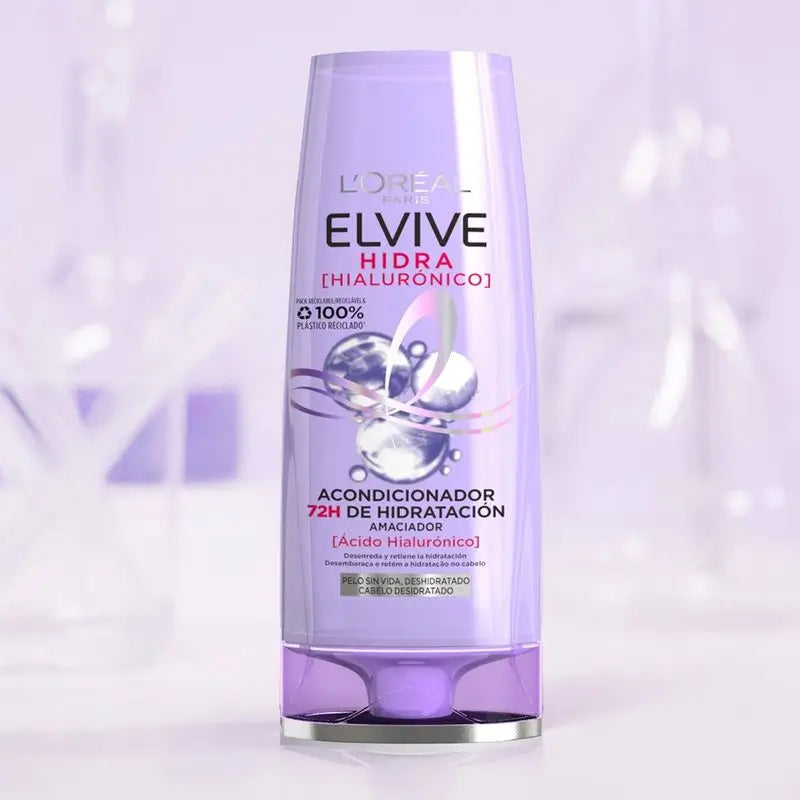 L'Oréal Paris Elvive Hydra Hyaluronic 72H Moisturising Conditioner 500Ml