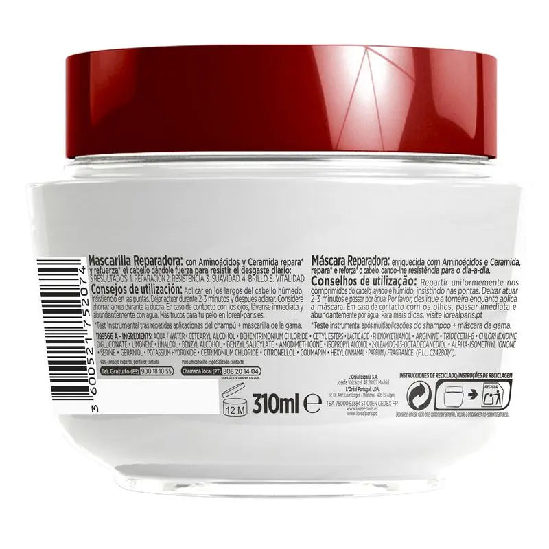 L'Oréal Paris Elvive Total Repair 5 Repair Mask for Damaged Hair 310 Ml