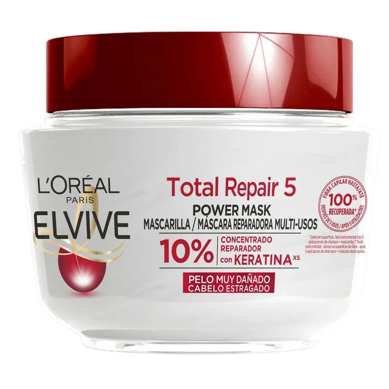 L'Oréal Paris Elvive Total Repair 5 Repair Mask for Damaged Hair 310 Ml