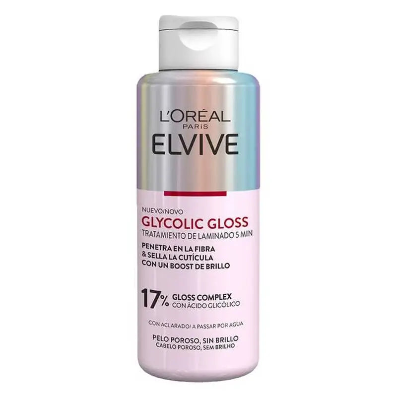 L'Oréal Paris Elvive 5 Min Glycolic Gloss Treatment With Glycolic Acid Soft & Shiny Hair