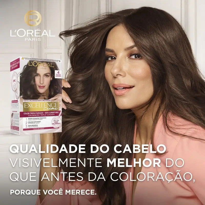 L'Oréal Paris Excellence Creme Permanent Hair Color - Shade 10 Light Lightest Lightening Blonde