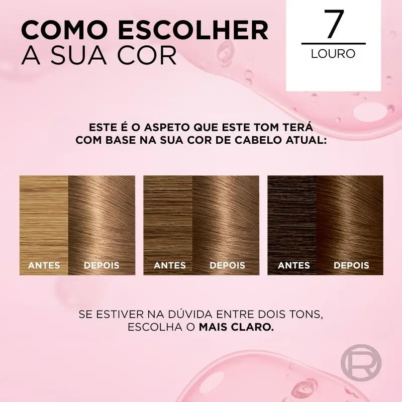 L'Oréal Paris Excellence Creme Permanent Hair Color - Shade 7 Blonde