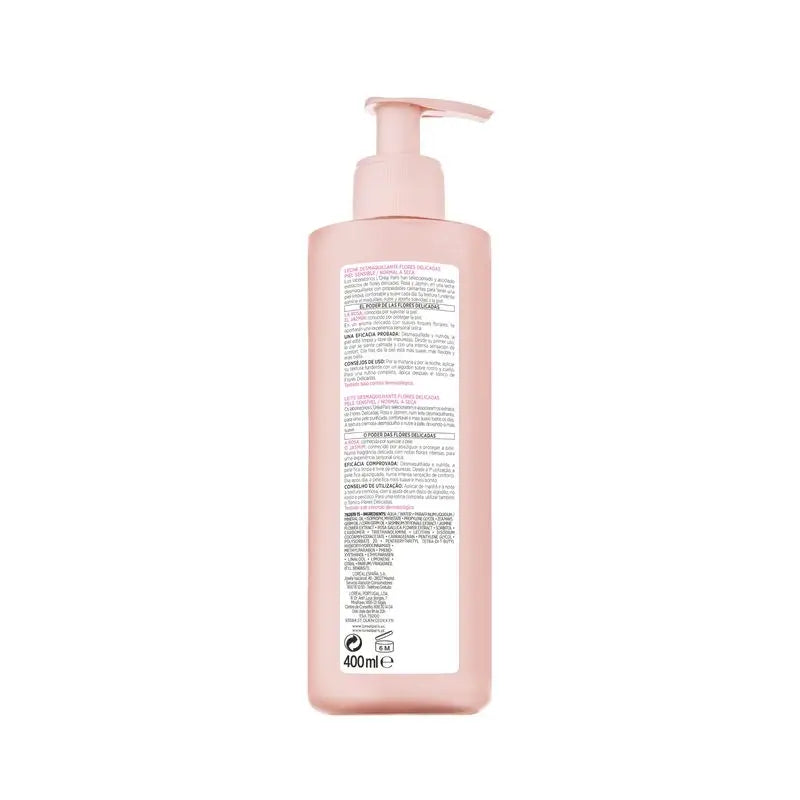 L'Oréal Paris Delicate Flowers Cleansing Milk for Sensitive Skin 400Ml