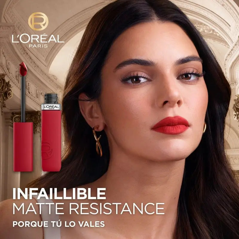 L'Oréal Paris Infaillible Le Matte Resistance Matte Finish 16H*. Shade 105 Breakfast In Bed