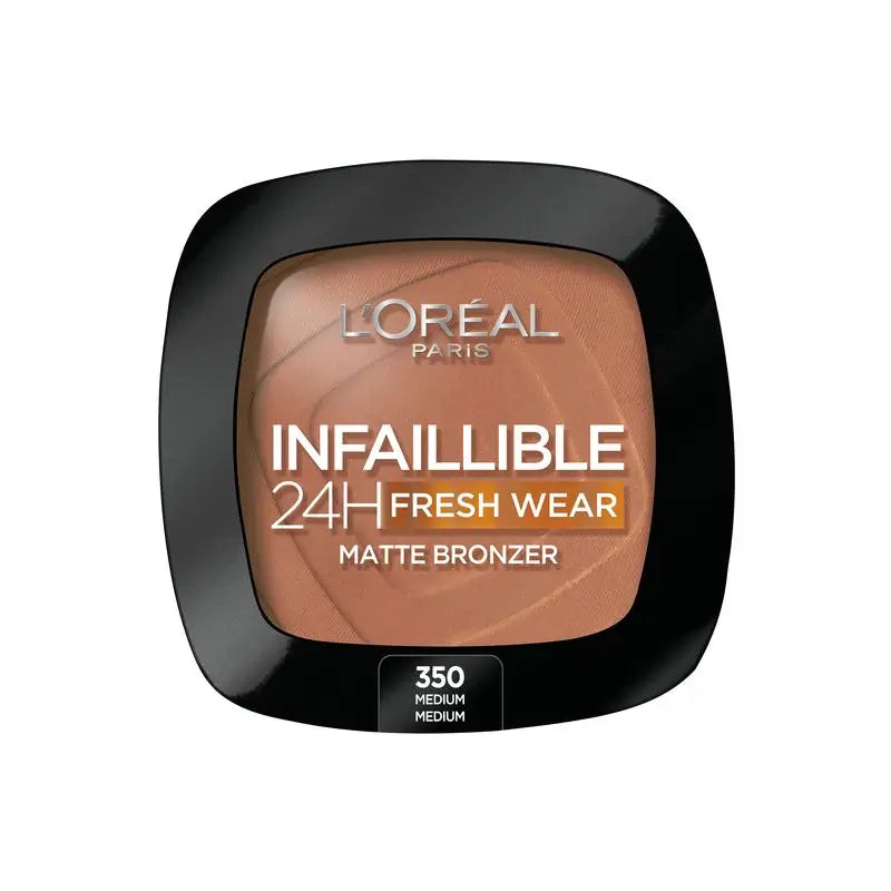 L'Oréal Paris Infallible 24H Long Lasting Matte Bronzing Powder Shade 350 Medium