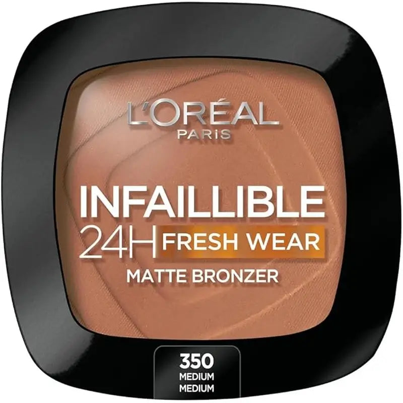 L'Oréal Paris Infallible 24H Long Lasting Matte Bronzing Powder Shade 350 Medium