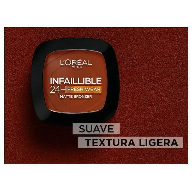 L'Oréal Paris Infallible 24H Long Lasting Matte Bronzing Powder Shade 350 Medium