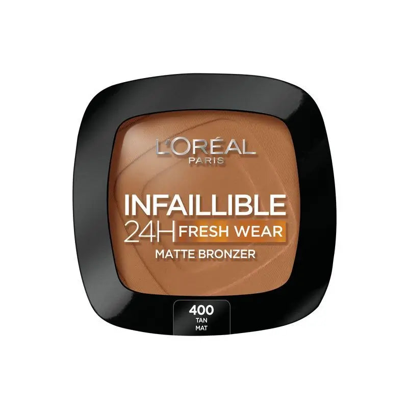 L'Oréal Paris Infallible 24H Long Lasting Matte Bronzing Powder Shade 400 Tan