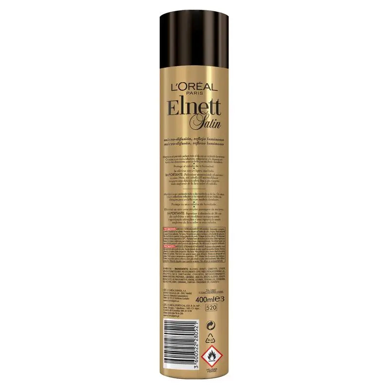 L'Oréal Paris Elnett Extreme Hold Hairspray Gloss 400Ml