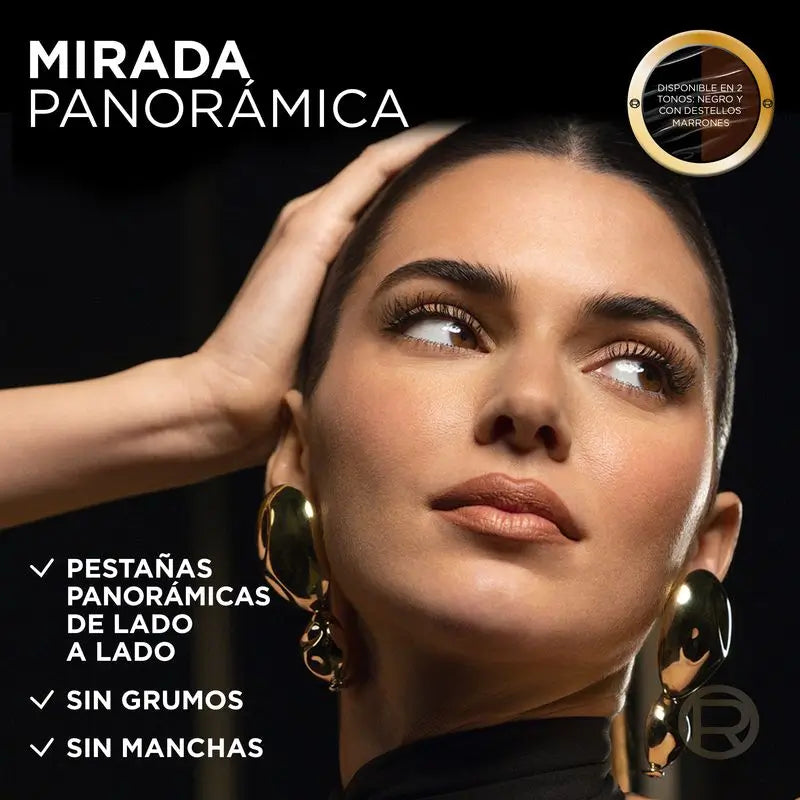 L'Oréal Paris Panorama Brown Mascara With Ultra-Flexible Volumising Formula