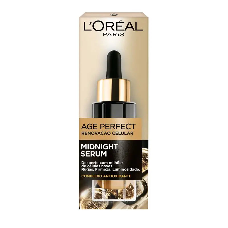 L'Oréal Paris Midnight Serum Age Perfect Cellular Revival, With Antioxidant Complex, Night Facial Serum