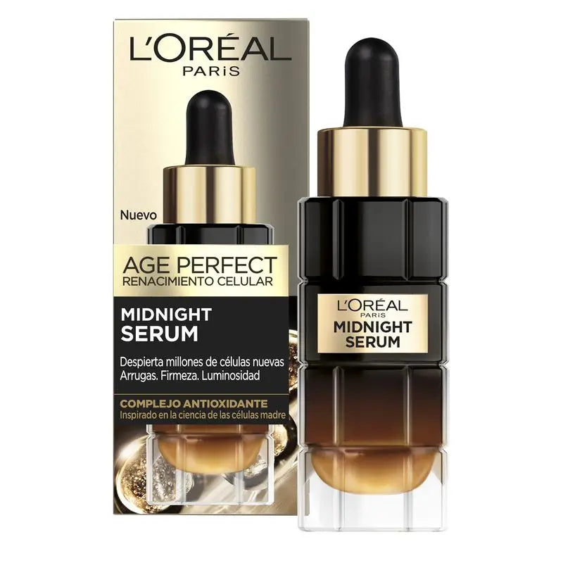 L'Oréal Paris Midnight Serum Age Perfect Cellular Revival, With Antioxidant Complex, Night Facial Serum