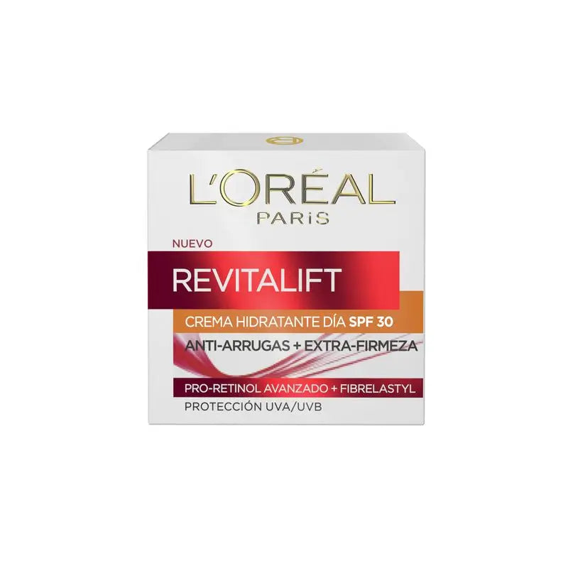 L'Oréal Paris Revitalift Anti-Wrinkle Day Cream With Sun Protection - With Pro-Retinol - 50 Ml