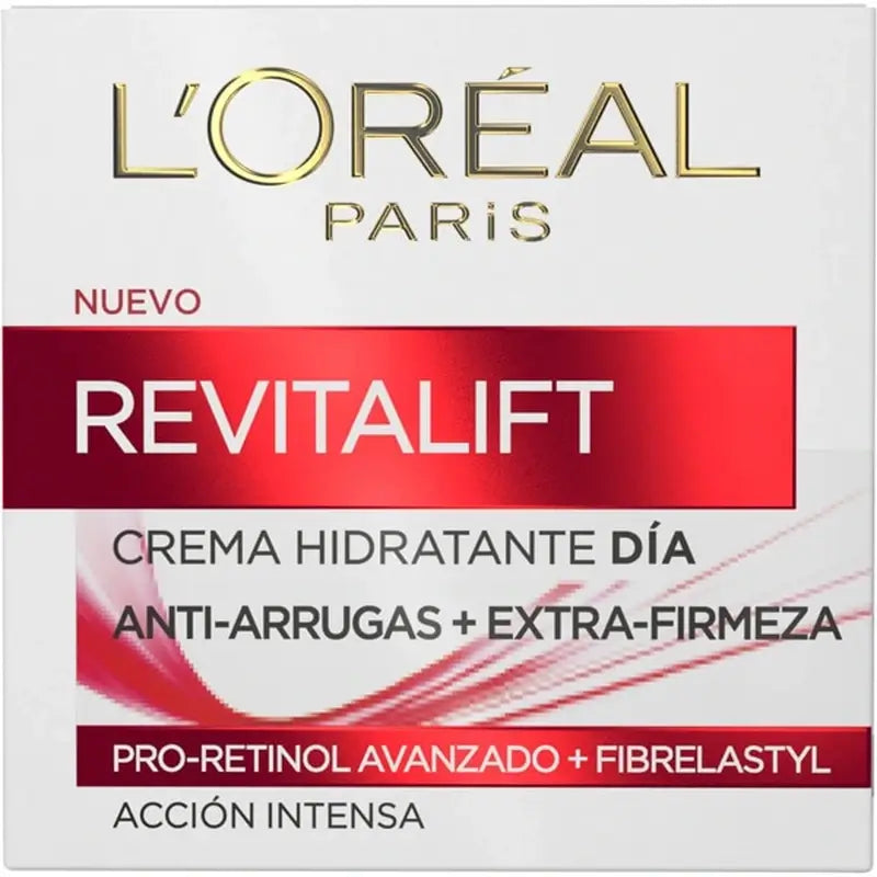 L'Oréal Paris Revitalift Anti-Wrinkle Day Cream - With Pro-Retinol - 50 Ml