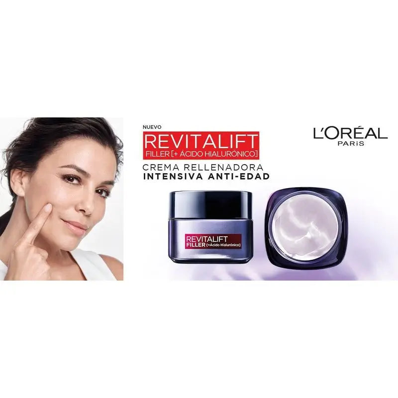 L'Oréal Paris Revitalift Filler Day Cream [With Hyaluronic Acid] - 50Ml