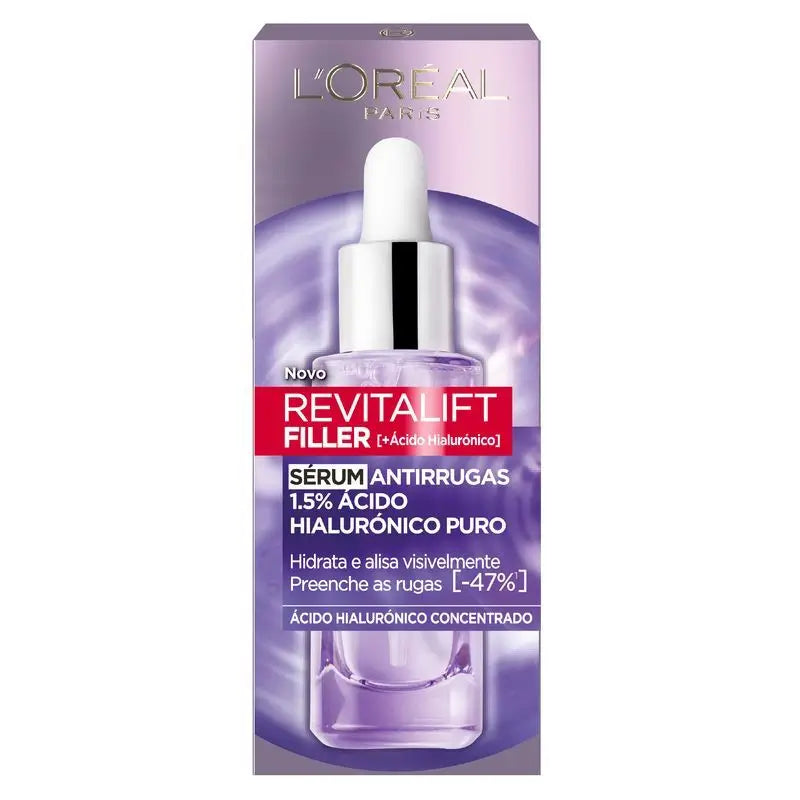 L'Oréal Paris Revitalift Filler Anti-Wrinkle Filler Serum-1.5% Pure Hyaluronic Acid.