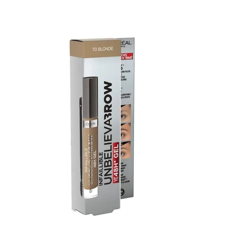 L'Oréal Paris Unbelieva Brow Gel Long Lasting Brow Gel 7.0 Blonde