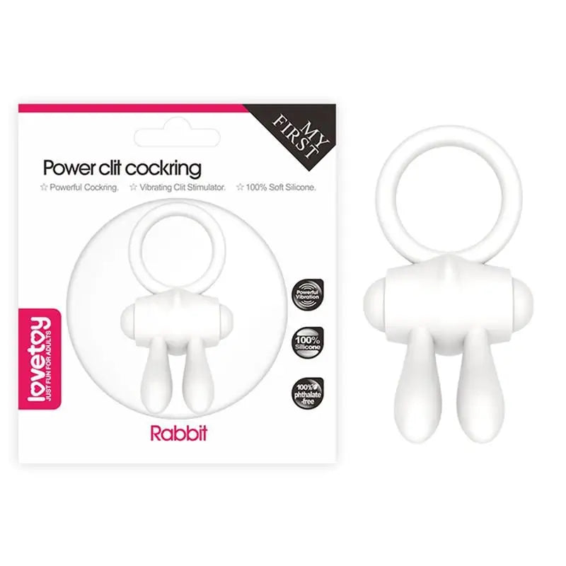 Lovetoy  Anillo Vibrador Power Clit Blanco