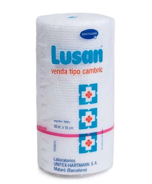 Lusan Cambric Venda 10 M x 10 cm 1 unidad