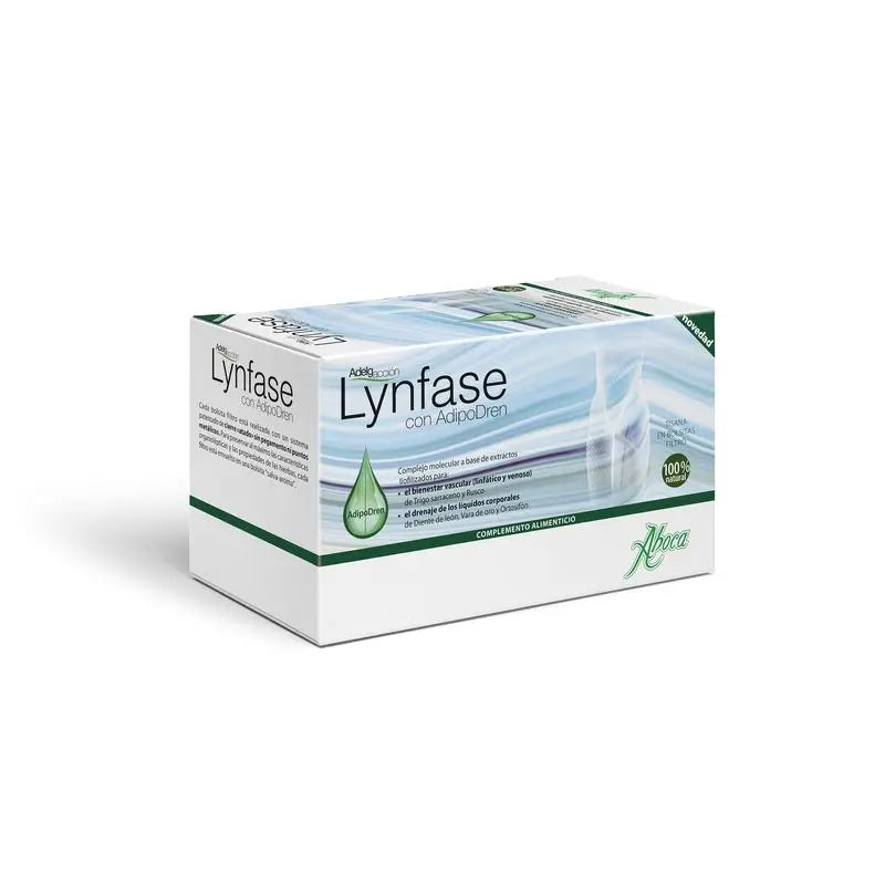 Aboca Lynfase Tisane Body Fluid Drainage & Vascular Wellness , 20 sachets