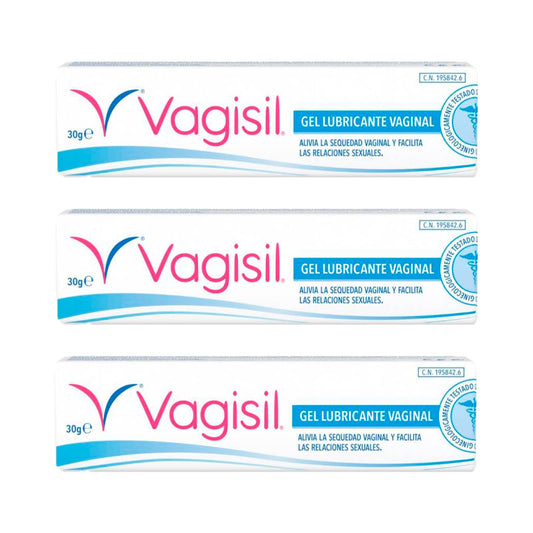 Pack 3 Vagisil Vaginal Lubricant Gel, 30gr