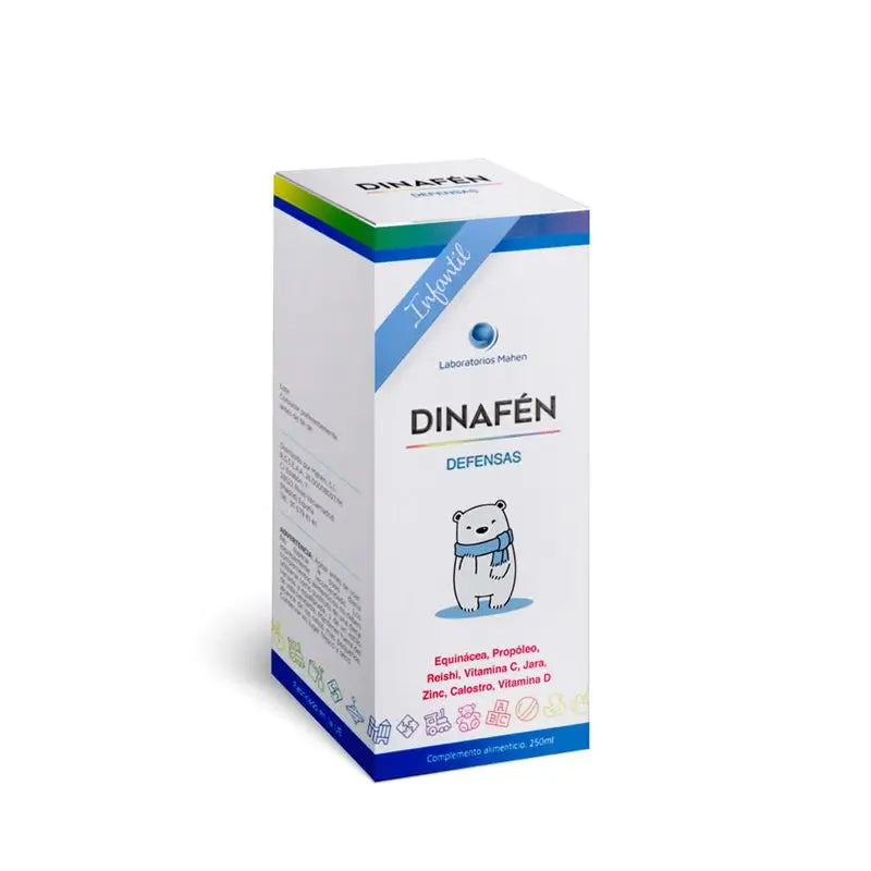 Mahen Dinafen Infantil Jarabe , 250 ml