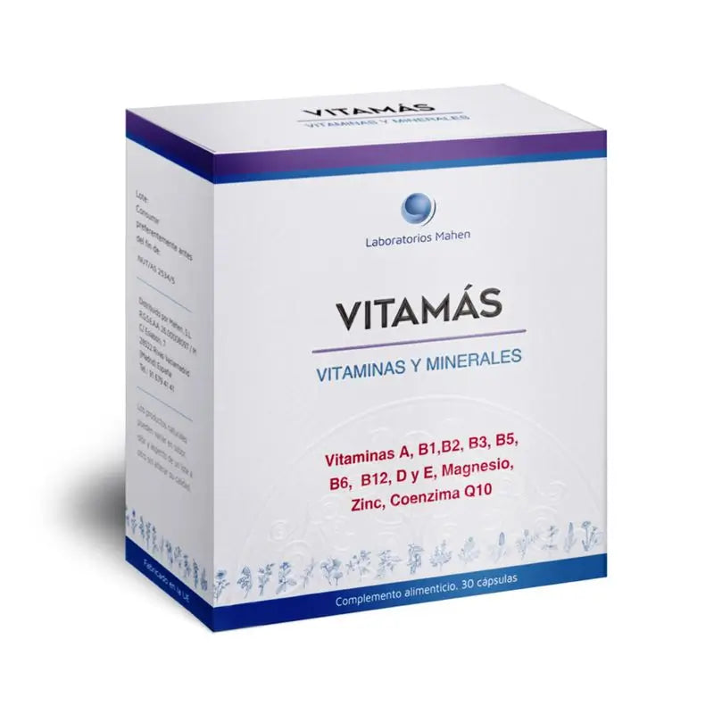 Mahen Vitamas, 30 Cápsulas      