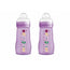 Mam Baby Easy Active Baby Bottle Bright Pink, 2X270Ml