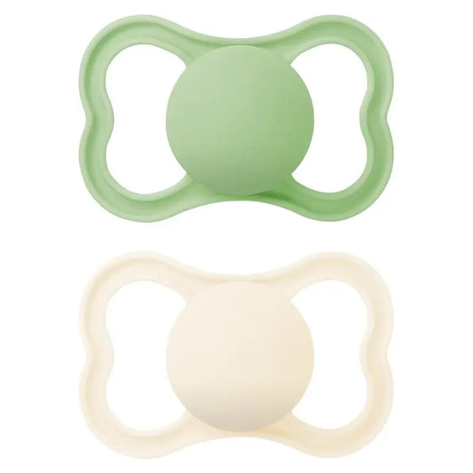 Mam Baby Pacifier Air Silicone Neutral +6M, 2 Units