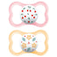 Mam Baby Pacifier Air Silicone Pink +6M, 2 Units