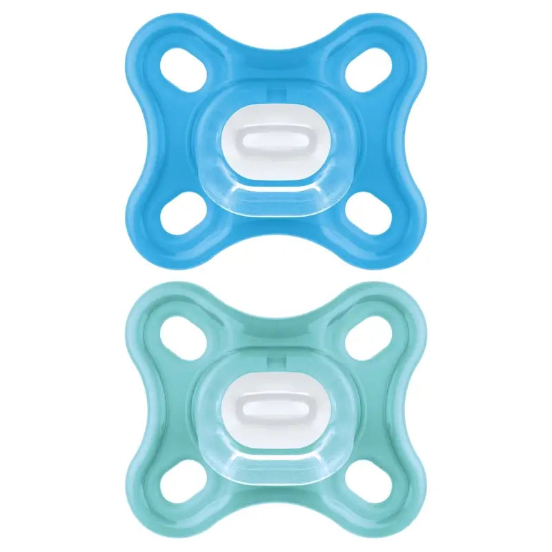 Mam Baby Comfort Soother Blue 0-3M, 2 Units